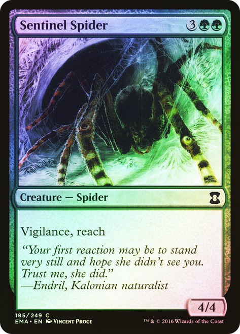Sentinel Spider\nEternal Masters\nSingle\nMagic The Gathering