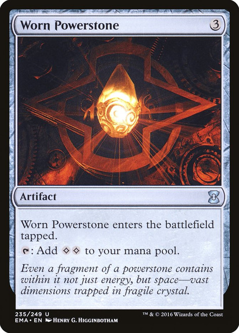 Worn Powerstone\nEternal Masters\nSingle\nMagic The Gathering