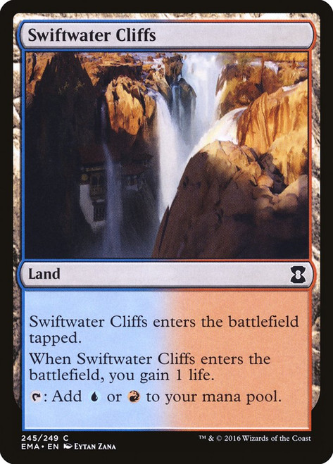 Swiftwater Cliffs\nEternal Masters\nSingle\nMagic The Gathering