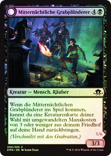 Midnight Scavengers // Chittering Host (Bottom)
Eldritch Moon - German
Single
Magic The Gathering