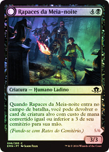 Midnight Scavengers // Chittering Host (Bottom)
Eldritch Moon - Portuguese
Single
Magic The Gathering