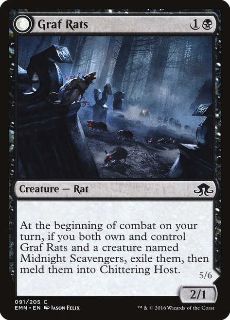 Graf Rats // Chittering Host (Top) | Eldritch Moon | Star City Games
