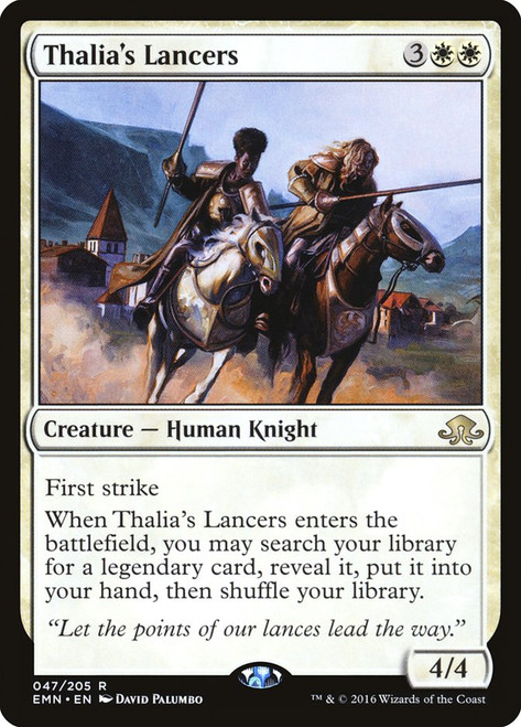 Thalia's Lancers\nEldritch Moon\nSingle\nMagic The Gathering