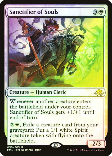 Sanctifier of Souls\nEldritch Moon\nSingle\nMagic The Gathering