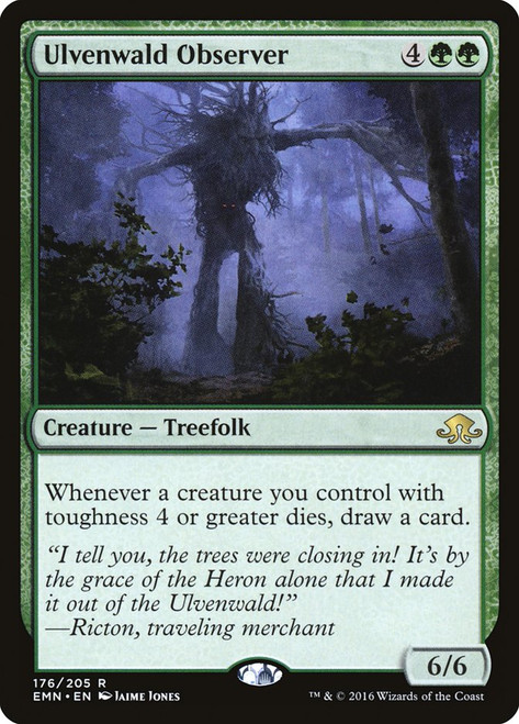 Ulvenwald Observer\nEldritch Moon\nSingle\nMagic The Gathering