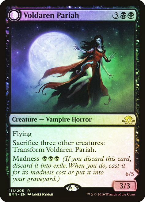 Voldaren Pariah // Abolisher of Bloodlines (Prerelease) (Eldritch