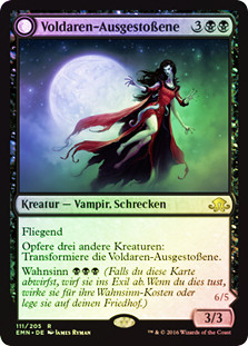 Voldaren Pariah // Abolisher of Bloodlines
Eldritch Moon - German
Single
Magic The Gathering