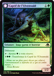 Ulvenwald Captive // Ulvenwald Abomination
Eldritch Moon - French
Single
Magic The Gathering