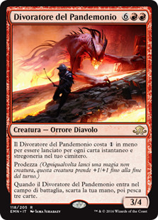 Bedlam Reveler
Eldritch Moon - Italian
Single
Magic The Gathering