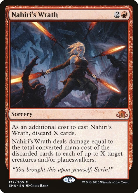 Nahiri's Wrath\nEldritch Moon\nSingle\nMagic The Gathering