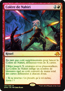 Nahiri's Wrath
Eldritch Moon (Foil) - French
Single
Magic The Gathering