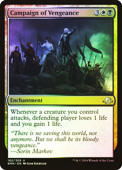 Campaign of Vengeance\nEldritch Moon\nSingle\nMagic The Gathering