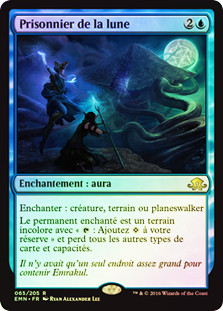 Imprisoned in the Moon
Eldritch Moon (Foil) - French
Single
Magic The Gathering
