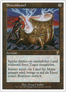 Storm Cauldron
7th Edition - German
Single
Magic The Gathering