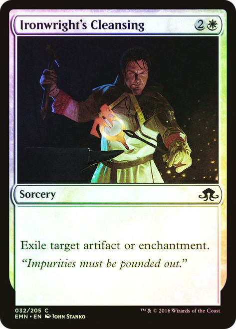 Ironwright's Cleansing\nEldritch Moon\nSingle\nMagic The Gathering