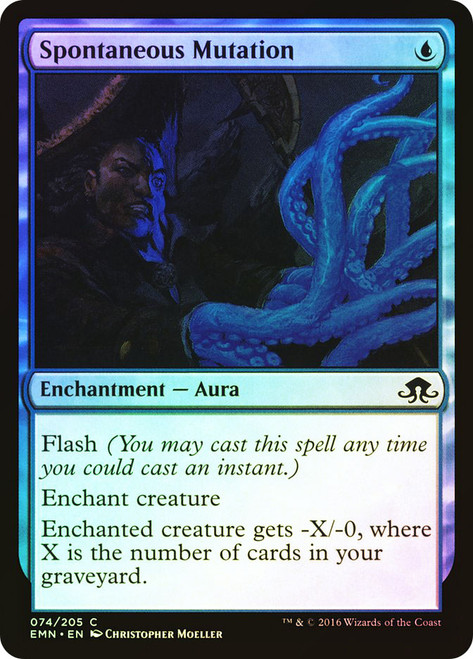 Spontaneous Mutation\nEldritch Moon\nSingle\nMagic The Gathering