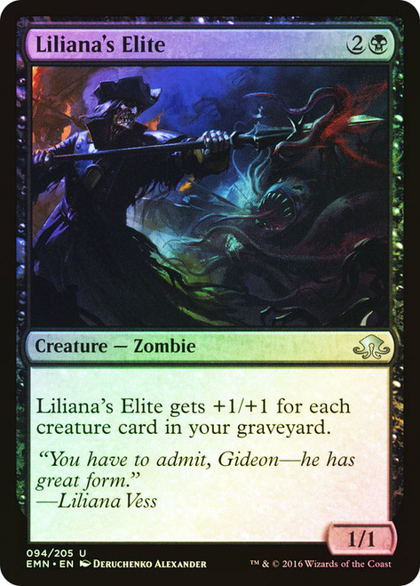 Liliana's Elite\nEldritch Moon\nSingle\nMagic The Gathering