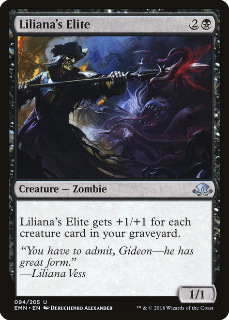 Liliana's Elite\nEldritch Moon\nSingle\nMagic The Gathering