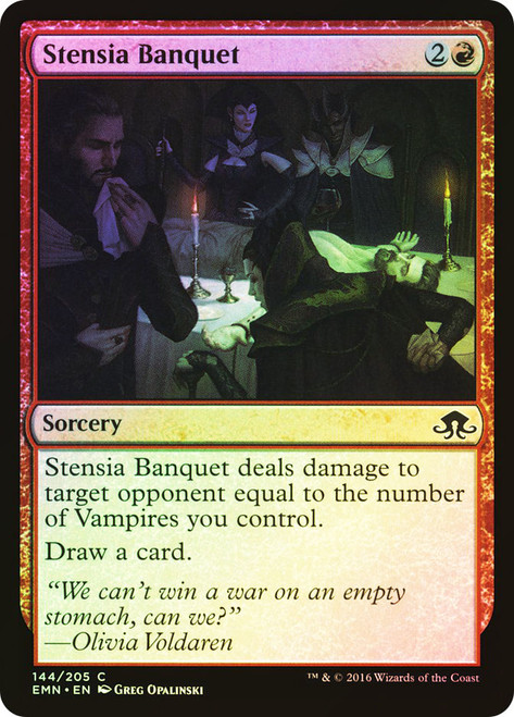 Stensia Banquet\nEldritch Moon\nSingle\nMagic The Gathering