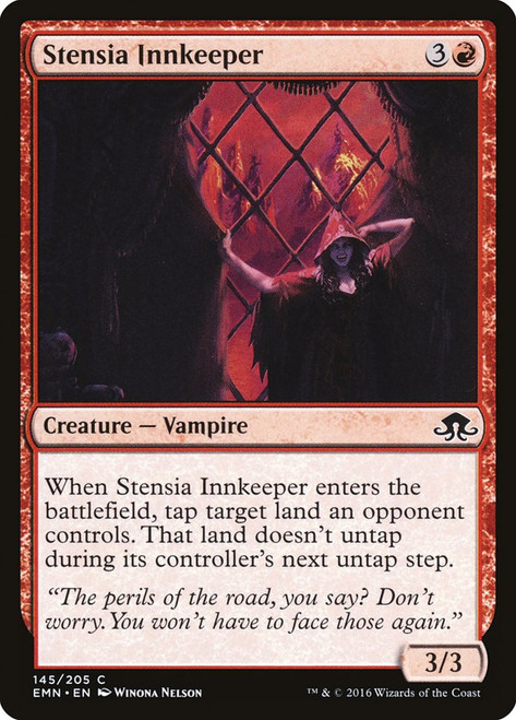 Stensia Innkeeper\nEldritch Moon\nSingle\nMagic The Gathering