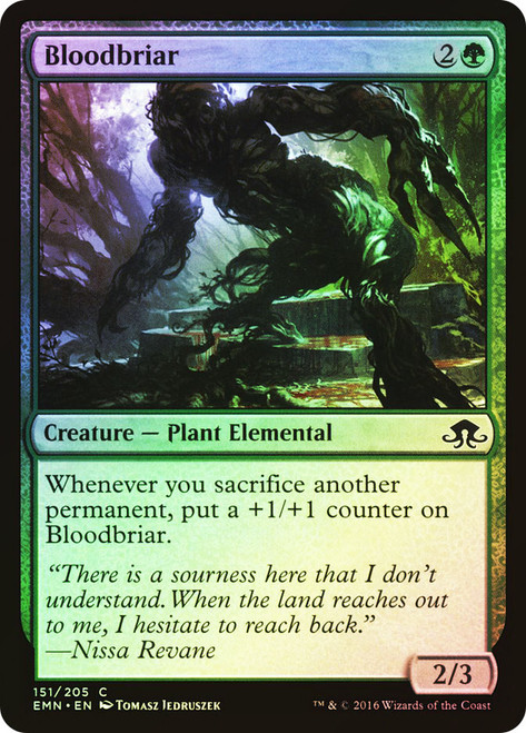 Bloodbriar\nEldritch Moon\nSingle\nMagic The Gathering