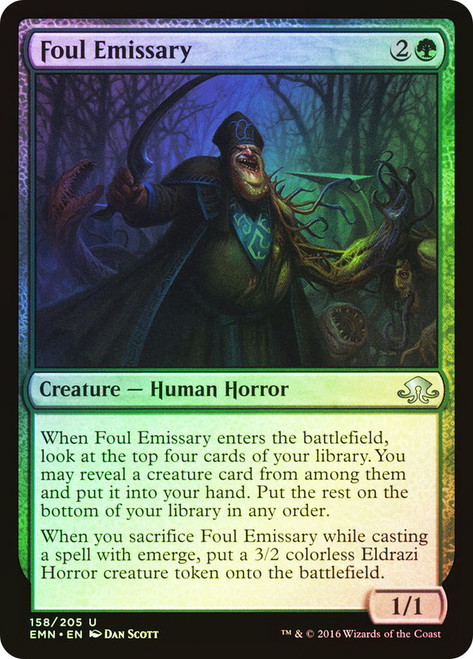 Foul Emissary\nEldritch Moon\nSingle\nMagic The Gathering