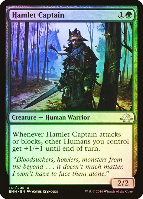 Hamlet Captain\nEldritch Moon\nSingle\nMagic The Gathering