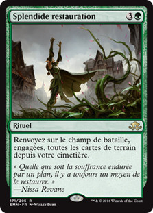 Splendid Reclamation
Eldritch Moon - French
Single
Magic The Gathering