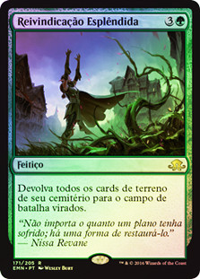 Splendid Reclamation
Eldritch Moon (Foil) - Portuguese
Single
Magic The Gathering