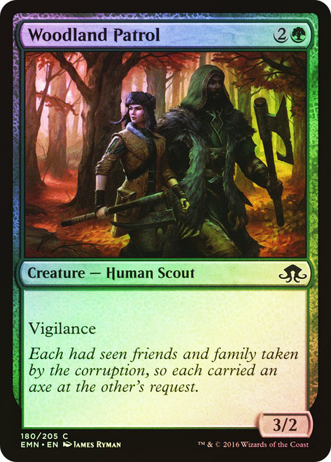 Woodland Patrol\nEldritch Moon\nSingle\nMagic The Gathering