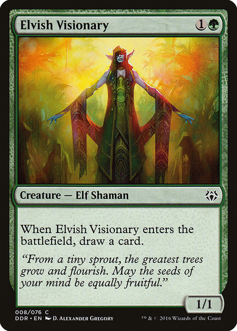 Elvish Visionary\nDuel Decks: Nissa vs. Ob Nixilis\nSingle\nMagic The Gathering