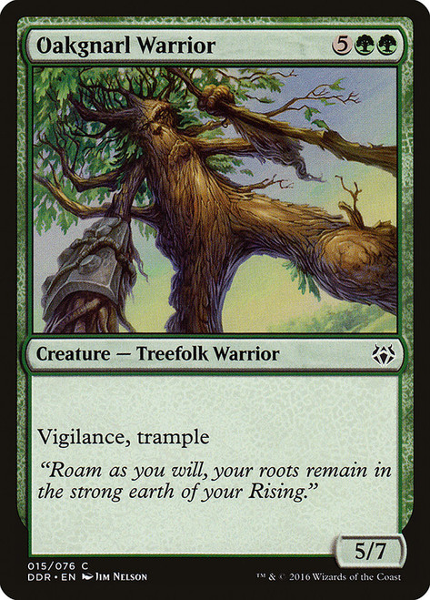Oakgnarl Warrior\nDuel Decks: Nissa vs. Ob Nixilis\nSingle\nMagic The Gathering