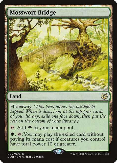 Mosswort Bridge\nDuel Decks: Nissa vs. Ob Nixilis\nSingle\nMagic The Gathering