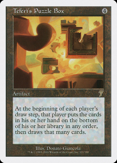 Teferi's Puzzle Box\n7th Edition\nSingle\nMagic The Gathering