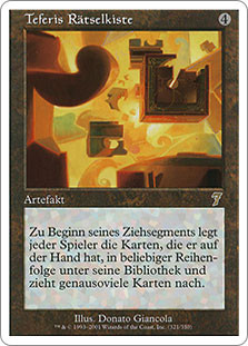 Teferi's Puzzle Box
7th Edition - German
Single
Magic The Gathering