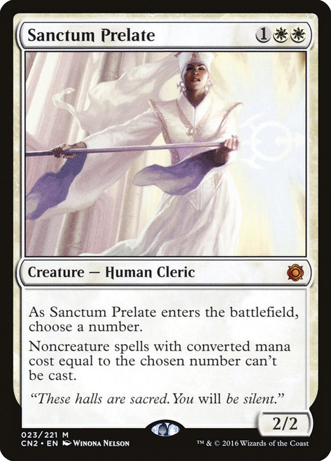 Sanctum Prelate\nConspiracy: Take the Crown\nSingle\nMagic The Gathering