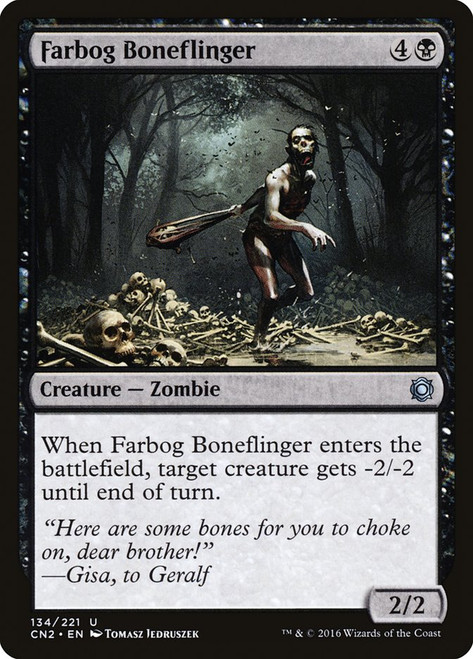 Farbog Boneflinger\nConspiracy: Take the Crown\nSingle\nMagic The Gathering