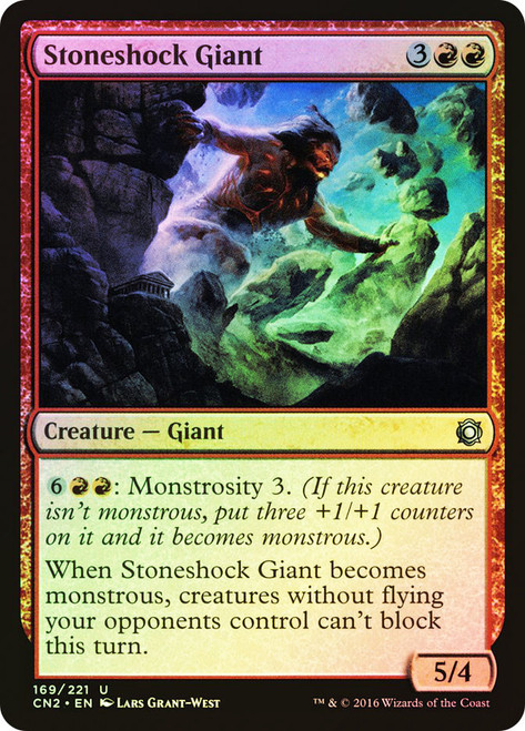 Stoneshock Giant\nConspiracy: Take the Crown\nSingle\nMagic The Gathering