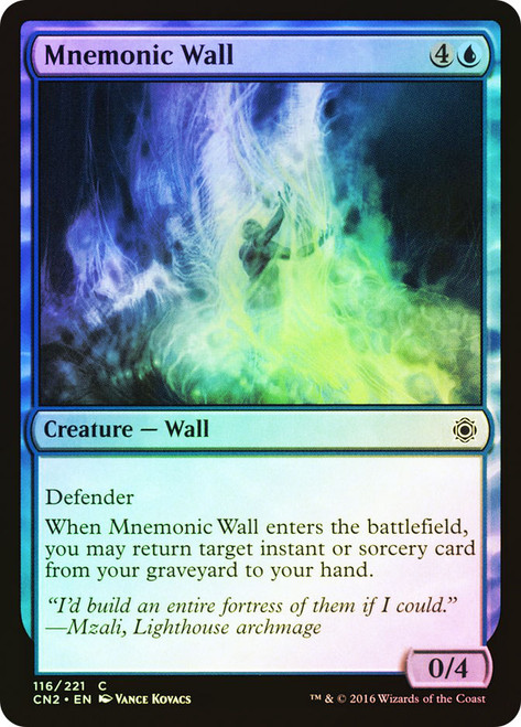 Mnemonic Wall\nConspiracy: Take the Crown\nSingle\nMagic The Gathering
