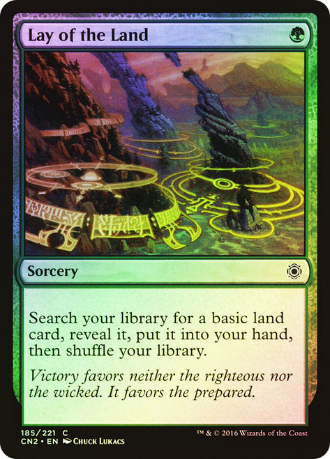 Lay of the Land\nConspiracy: Take the Crown\nSingle\nMagic The Gathering