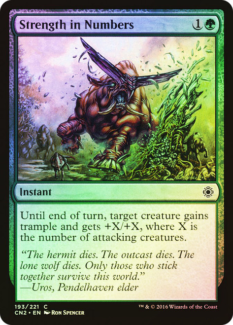 Strength in Numbers\nConspiracy: Take the Crown\nSingle\nMagic The Gathering