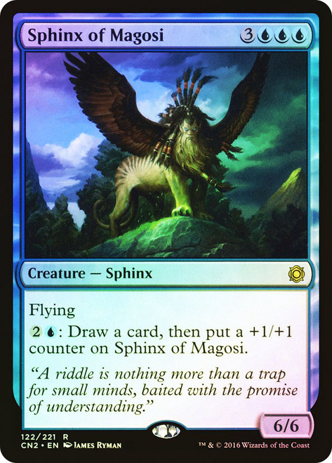 Sphinx of Magosi\nConspiracy: Take the Crown\nSingle\nMagic The Gathering