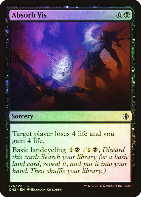 Absorb Vis\nConspiracy: Take the Crown\nSingle\nMagic The Gathering