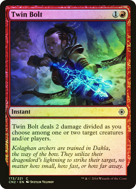 Twin Bolt\nConspiracy: Take the Crown\nSingle\nMagic The Gathering