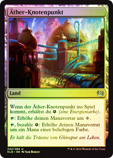 Aether Hub
Kaladesh (Foil) - German
Single
Magic The Gathering