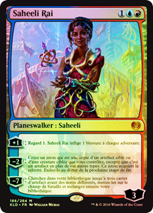 Saheeli Rai
Kaladesh (Foil) - French
Single
Magic The Gathering
