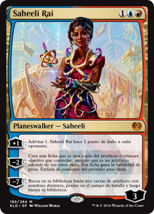 Saheeli Rai
Kaladesh - Spanish
Single
Magic The Gathering