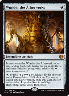 Aetherworks Marvel
Kaladesh - German
Single
Magic The Gathering