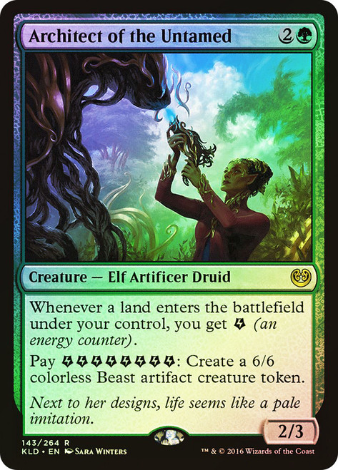 Architect of the Untamed\nKaladesh\nSingle\nMagic The Gathering