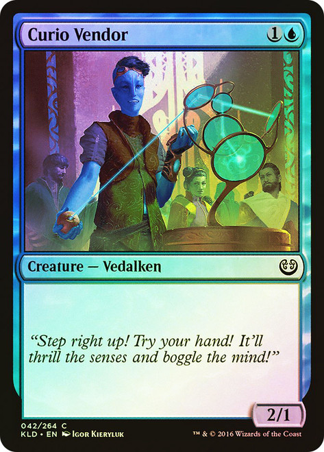 Curio Vendor\nKaladesh\nSingle\nMagic The Gathering